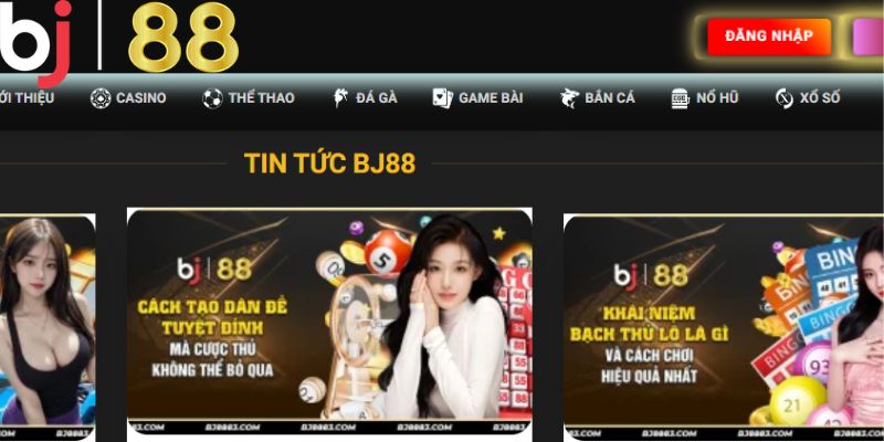 Chú ý cần nắm khi thực hiện truy cập nhà cái BJ88